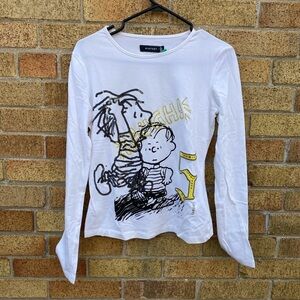 Vintage Iceberg History X Peanuts Charlie Brown Shirt Small